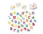 Block Letters With Flash Cards
