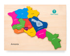 Chunky Map of Armenia Puzzle