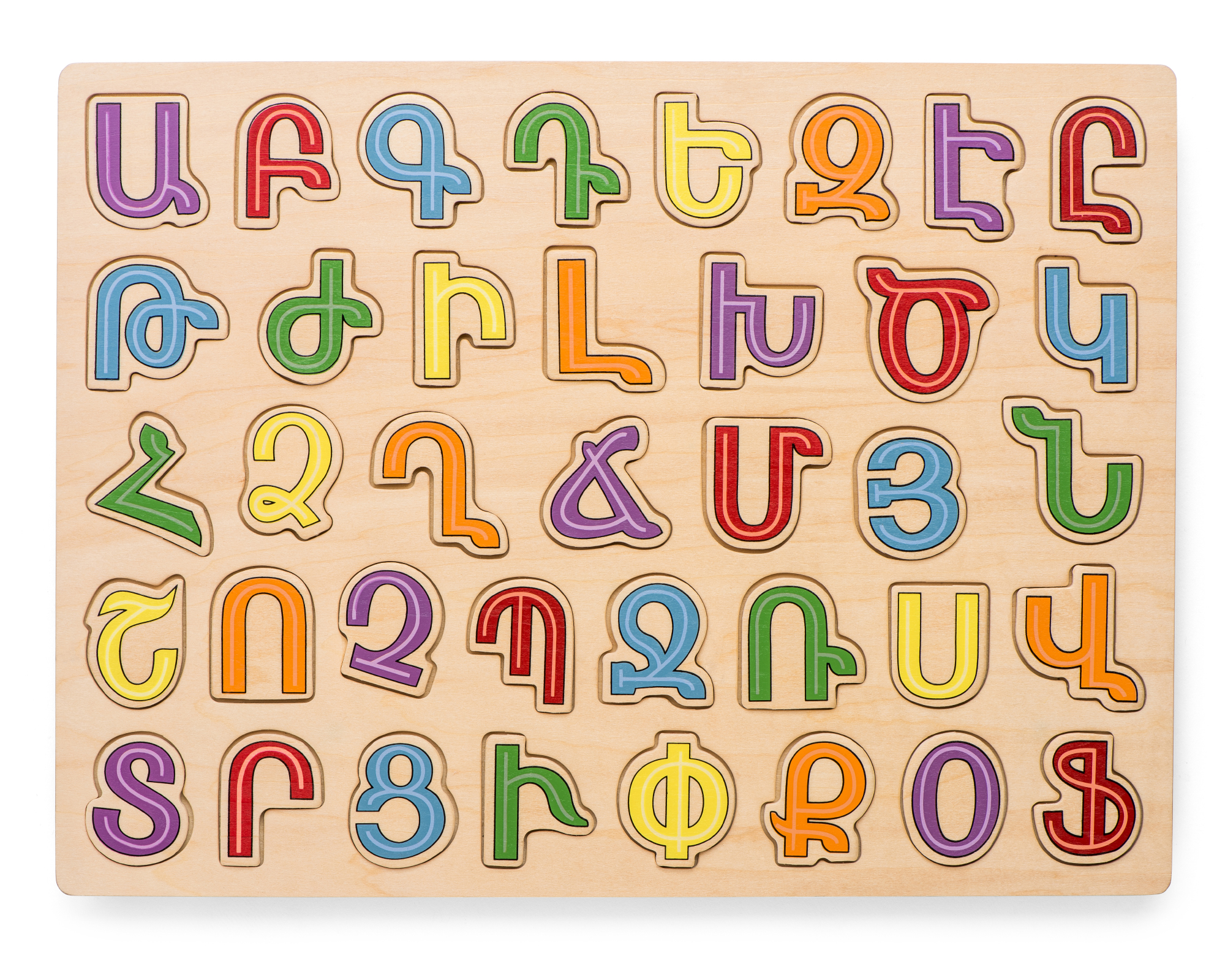 Armenian Alphabet Mold 